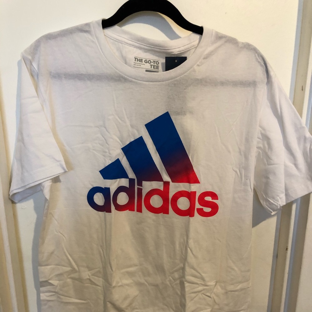Adidas logo tee